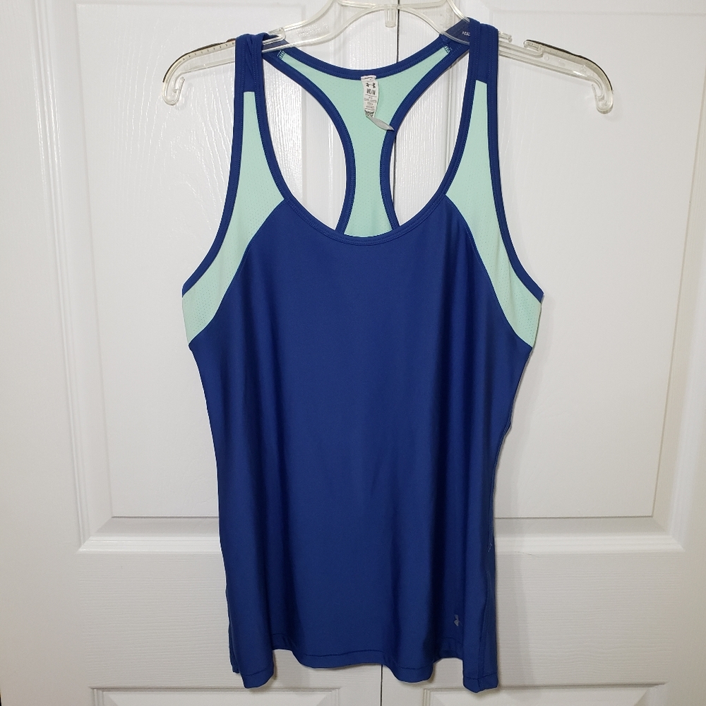 Under Armour Heat Gear Racerback Tank Top Women's Size Medium